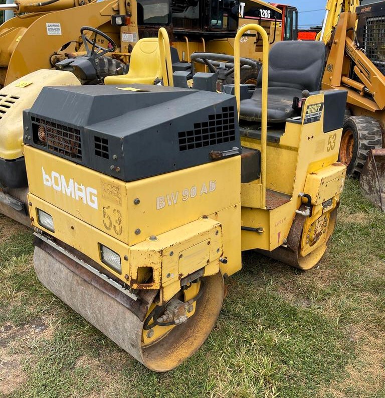 BOMAG ROLLER serial #510729