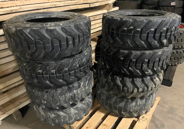 4 -NEW 10-16.5 HD Skid Steer Tires -Forerunner SKS-8- 10X16.5 BOBCAT